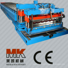 automatic galvanised glazed step tile roll forming making machine